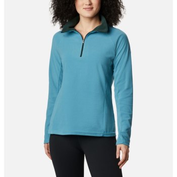 Columbia Ženske Majice S Kapuljačom - Glacial IV Half Zip Fleece Plave | YAFL-35846
